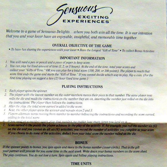 Board Game- Sensous Exciting Experiences for Two - Picture 3 of 3